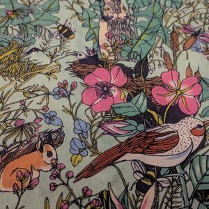 Woodland creatures scarf